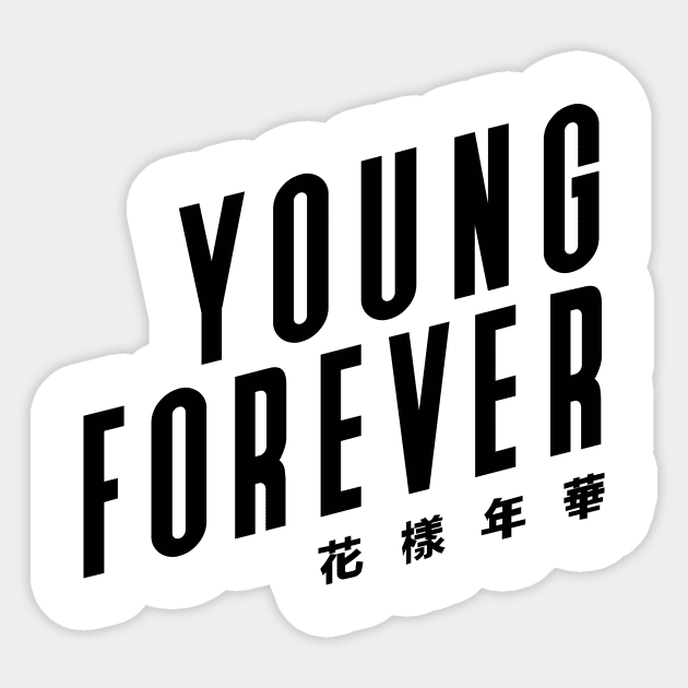 BTS Young Forever Sticker by TheAngryHoneyBadger